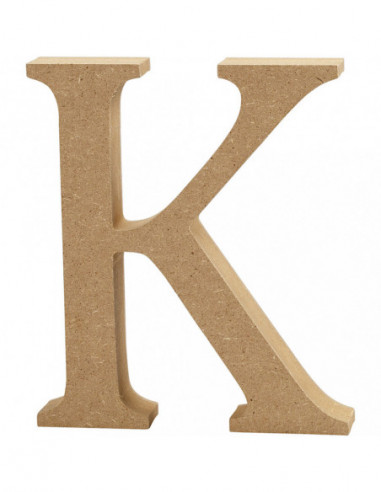 Letter K MDF 13cm 1st.