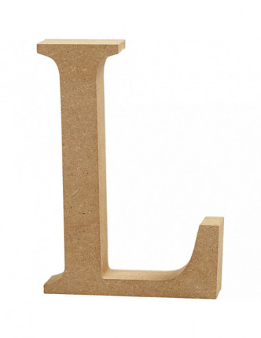 Letter L MDF 13cm 1st.