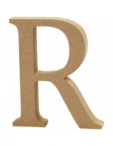 Letter R MDF 13cm 1st.