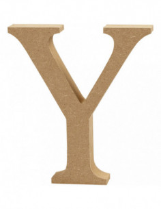 Letter Y MDF 13cm 1st.