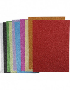 EVA Foam Vellen Kleur A4 10st.