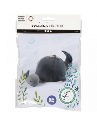 Mini Creative Kit Walvis met Kalf
