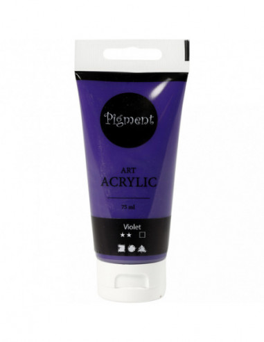 Pigment Art Acrylverf Violet 75ml