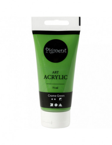 Pigment Art Acrylverf Crome Groen 75ml