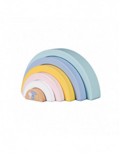 Woezel en Pip Baby Regenboog