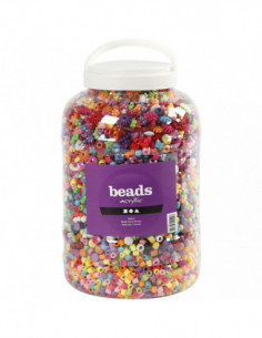 XL Emmer met Plastic Kralen...