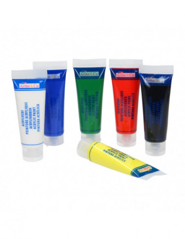 Acrylverf in Tube 6st.