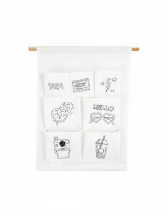 Hangende Organizer Wit