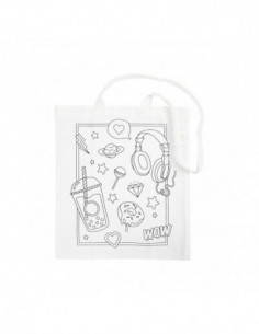 Schoudertas met Print