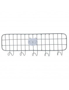 Metalen Kapstok 5 Haken Poes