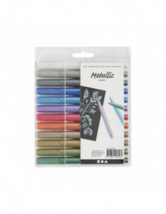Metallic Markers 12st.