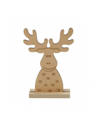 Houten Kerstfiguur Rendier