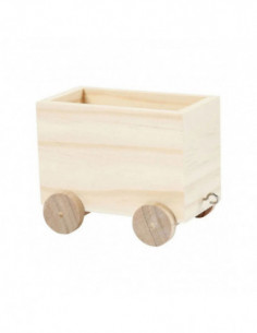 Houten Treinwagon