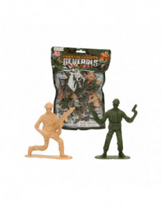 Soldaatjes Camouflage in Zak