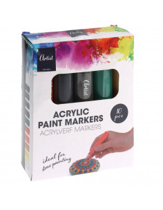 Acryl Verfstiften Voor Steen