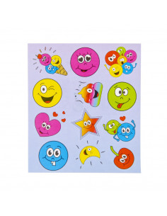 Stickervel Lachgezicht