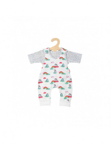 Poppen Romper Pinguin met T-Shirt...
