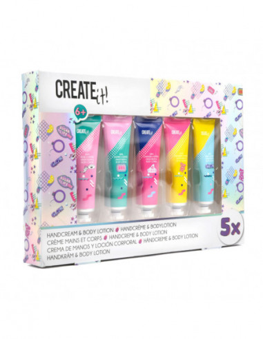 Create It! Handcreme & Bodylotion 5-Pack