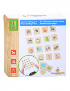 Memospel Tegenstelling Hout...