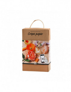 Crepe papier Bloemen Maken Kit