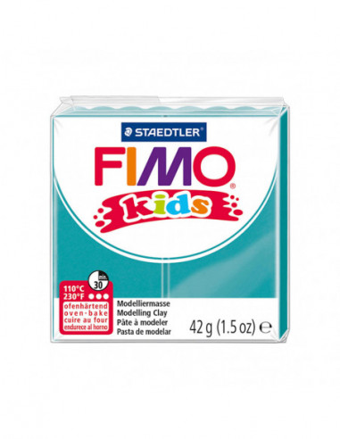 FIMO Kids Boetseerklei Turquoise 42gr