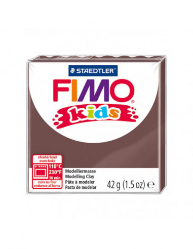 FIMO Kids Boetseerklei Bruin 42gr