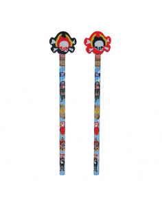 Potlood met Gum Piraat