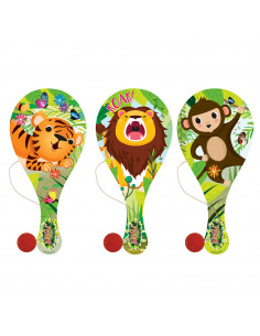 Houten Racket met Bal aan...