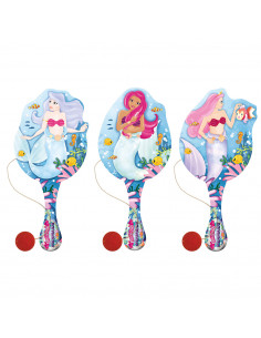 Houten Racket met Bal aan...