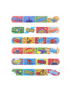 Klaparmband Superheld