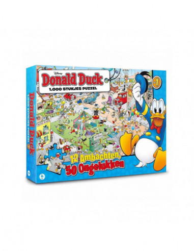 Donald Duck Puzzel - 12 Ambachten 50...