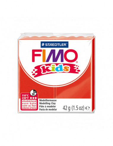 FIMO Kids Boetseerklei Rood 42gr