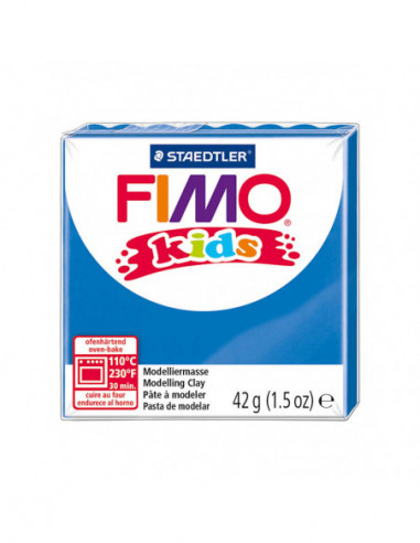 FIMO Kids Boetseerklei Blauw 42gr