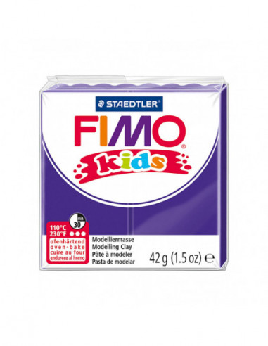 FIMO Kids Boetseerklei Paars 42gr