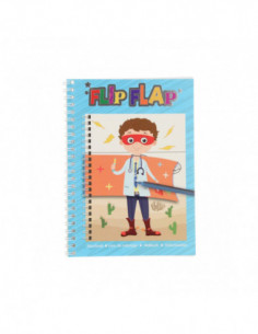 Flip Flap Kleurboek - Blauw