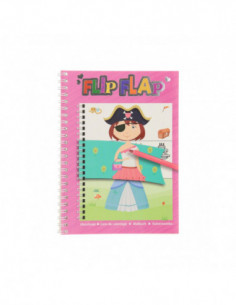Flip Flap Kleurboek - Roze