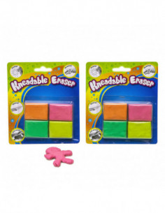 Kneedbare Gummen 4st.