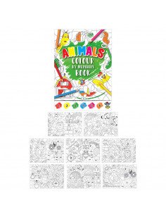 Kleuren op Nummer Kleurboek...