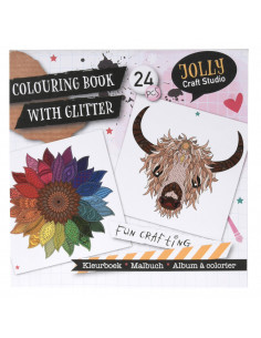 Kleurboek Met Glitters