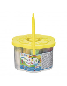 Klei In Potje 19 Staven Geel