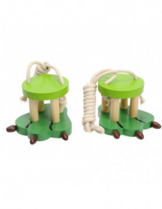 Houten Loopklossen - Dino