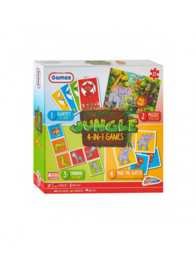 Spellendoos 4in1 Jungle