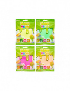 Neon Fluffy Slijm