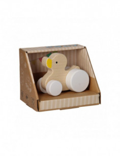 Houten Speelfiguur - Eend...