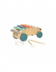 Trekvoertuig Xylofoon Pastel