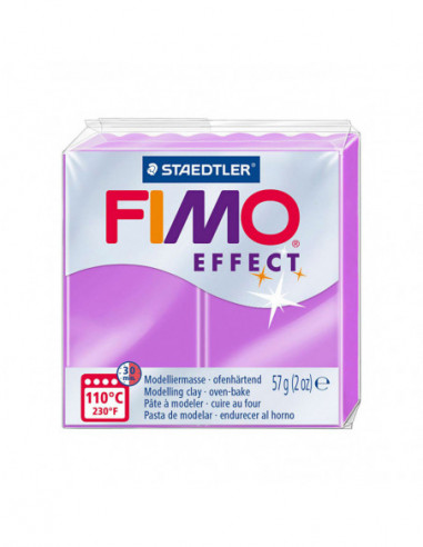 FIMO Effect Boetseerklei Neon Paars 57gr