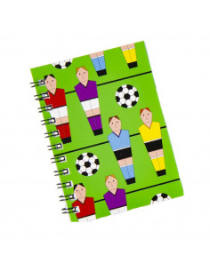 Notitieboek Voetbal 10,5cm