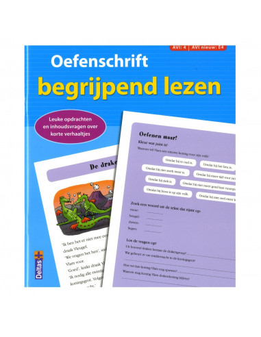 Oefenschrift Begrijpend Lezen AVI E4 BT