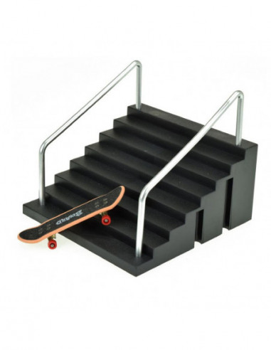 Vingerskateboard met Trap 4dlg.
