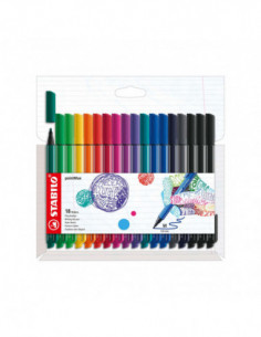 STABILO PointMax Etui 18st.